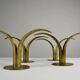 “Liljan” Candleholders — Ivar Ålenius-Björk for Ystad-Metall, Sweden, Late 1940s