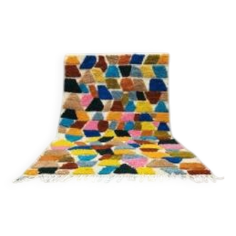 Tapis coloré. Tapis de haute qualité. Tapis Béni ourain