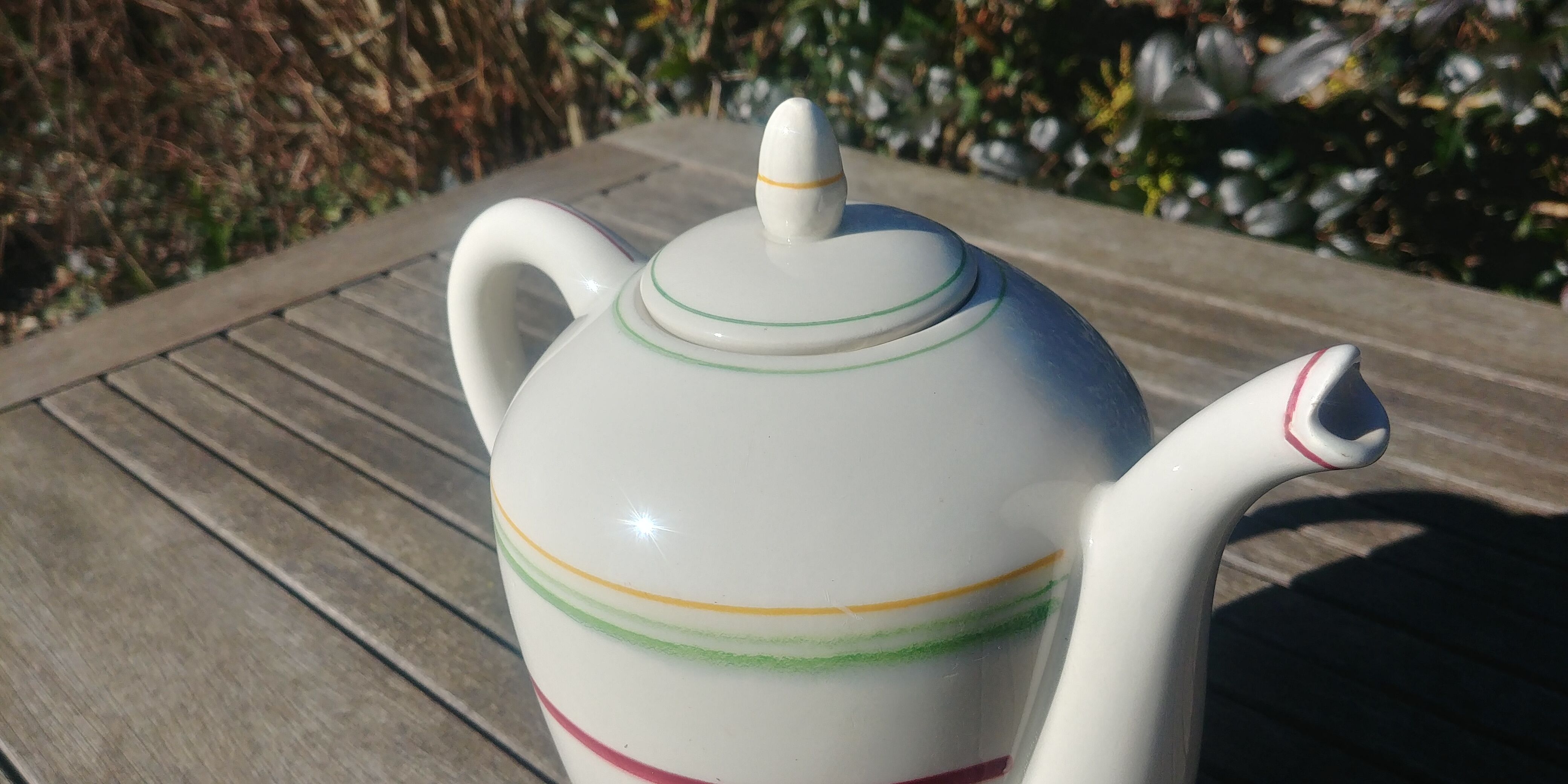 Coffee / tea maker of the faiencerie Gien porcelaine creation Primefleurs-vintage.