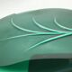 60's ceramic leaf cheese board