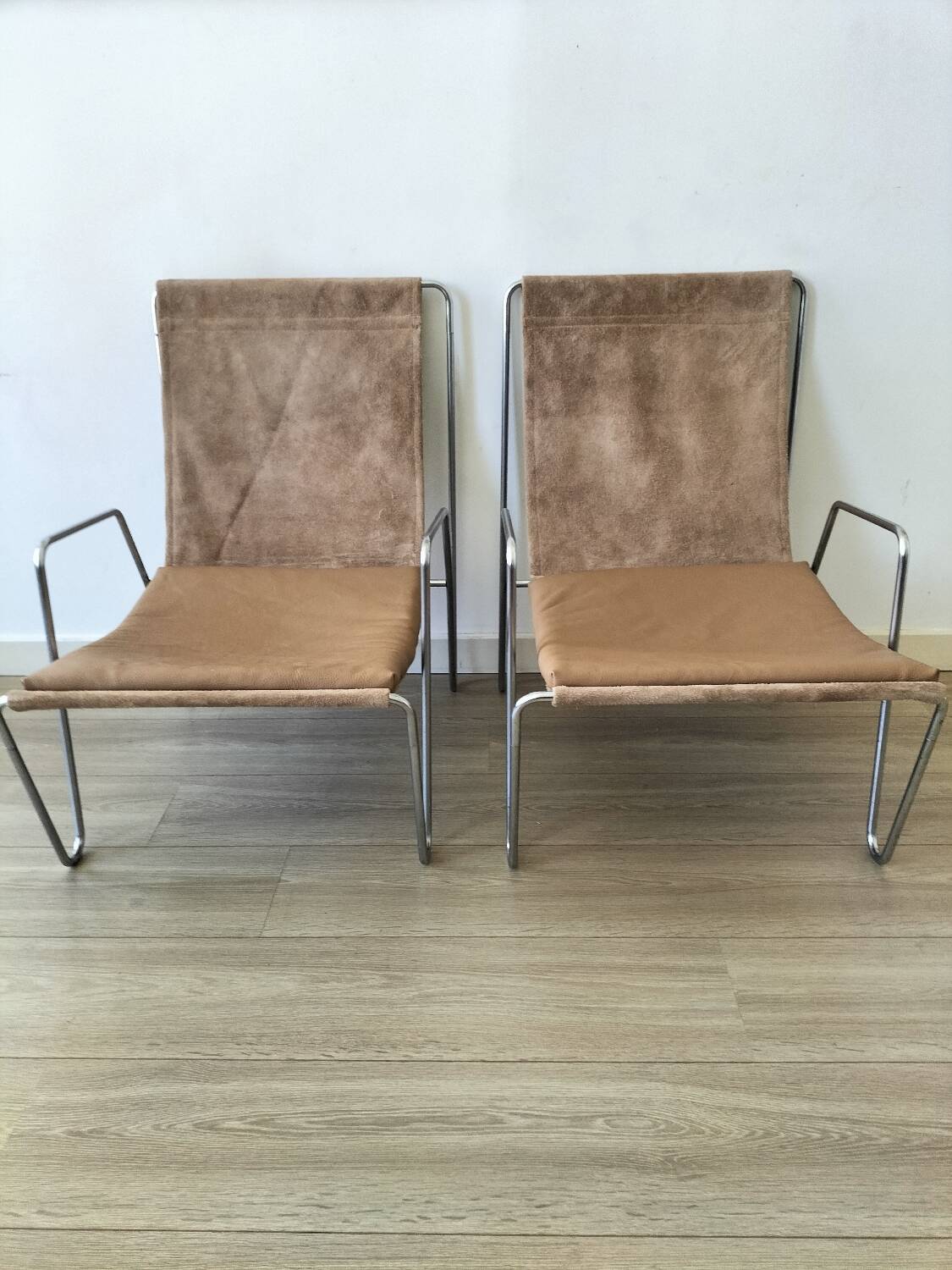 Pair of Verner Panton armchairs circa 1950