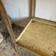 Beige metal shelf