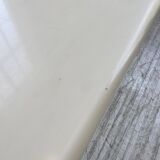 80s lacquered desk and mirror