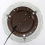 German vintage round ceiling lamp or wall lamp by Kaiser Idell, 1960s