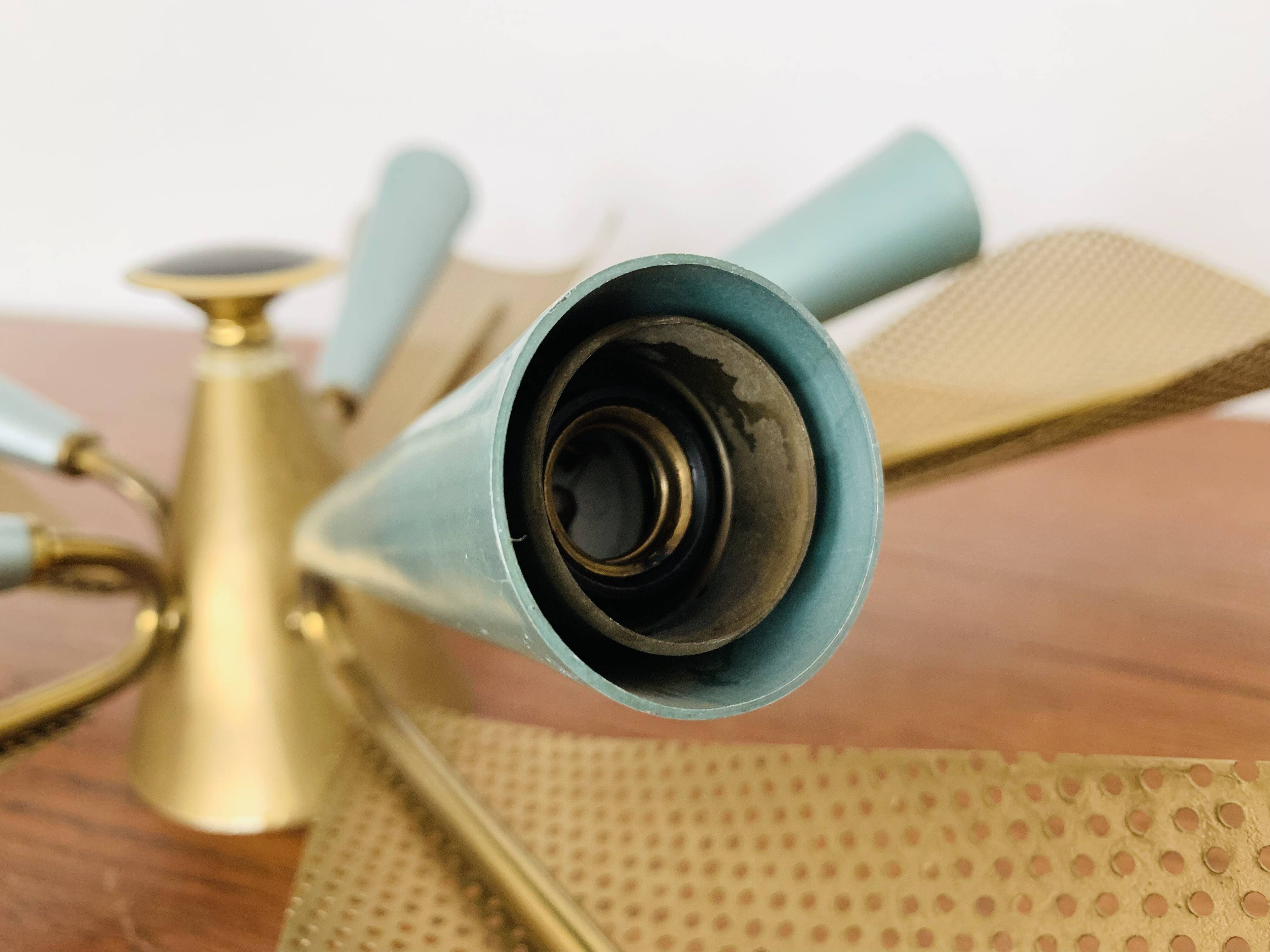 Golden Italian Flush lamp