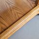 French solid oak coffee table 1970s