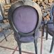 Louis XVI style medallion chairs