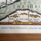 Hantshire Described and Devided, Reproduction of Map of County Hampshire by John Speed (1552-1629)