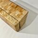 De Sede style storage bench, leather patchwork, 1970s design