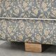 1930s Czech Art Deco Walnut Upholstered Footstool Ottoman