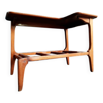 Vintage coffee table, antique Danish furniture