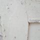 Pair of old white painted fir closet doors