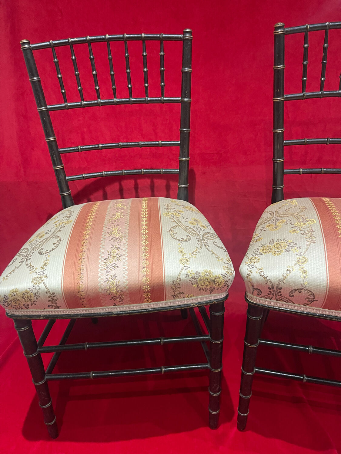 Paire de chaises Napoléon III