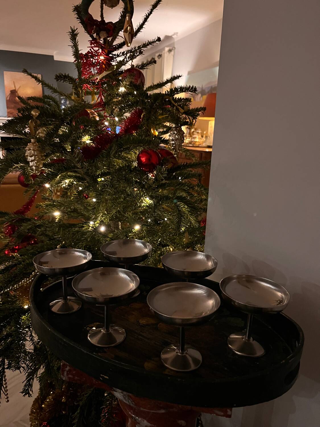 Set  of 6 ice cream cups