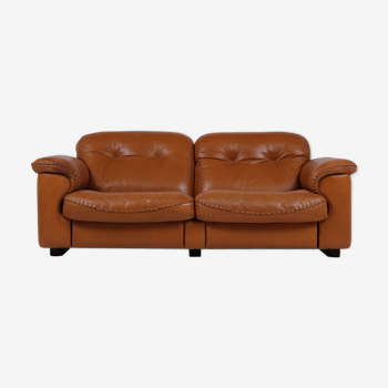 De Sede 101 adjustable 2-seater leather sofa