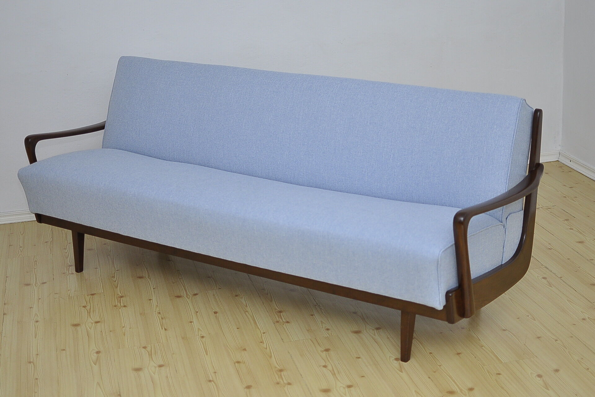Scandinavian style folding sofa bed, 1960s