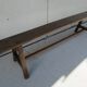 Banc ancien en chêne