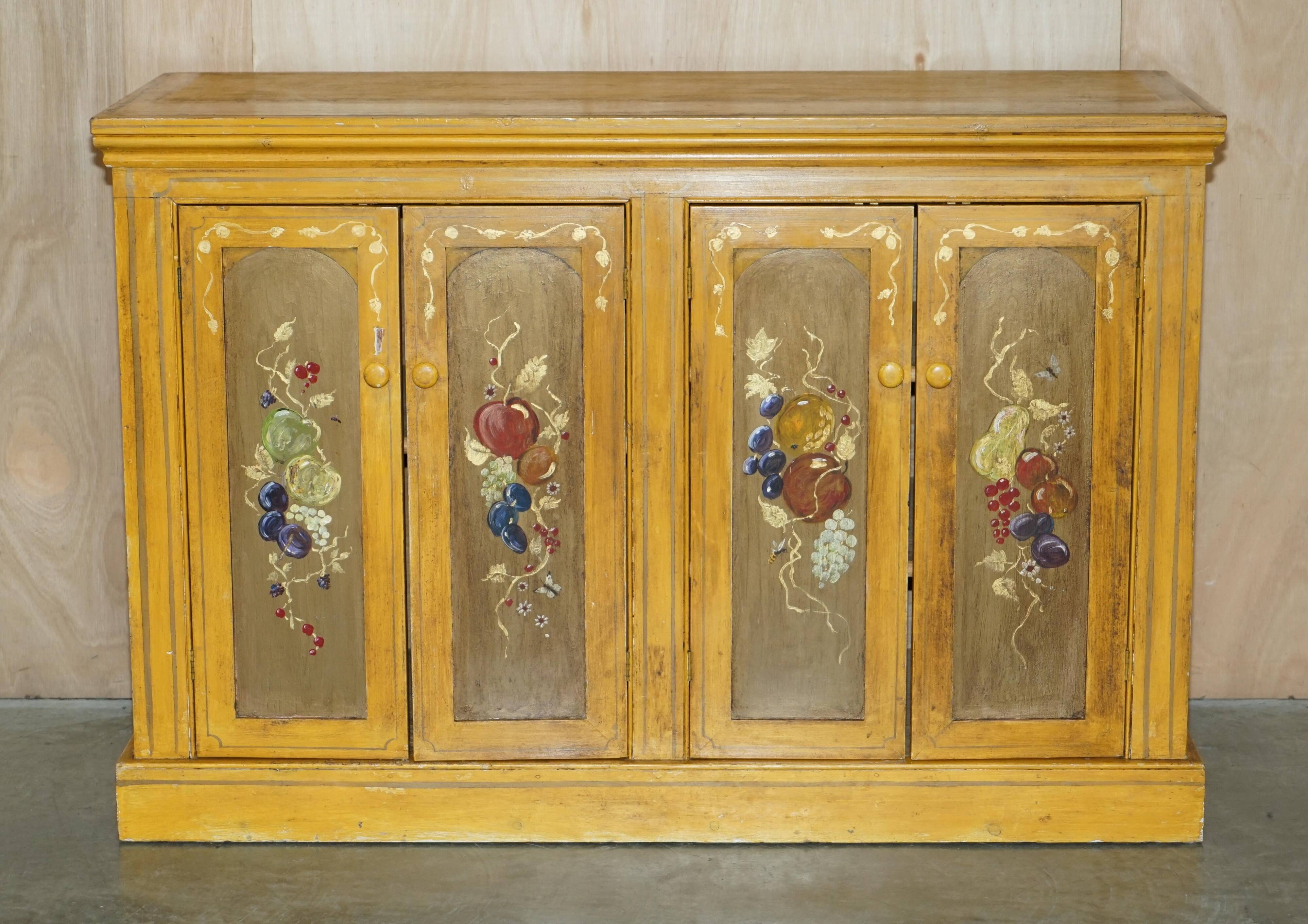 French antique steward's buffet circa 1860 in pine.