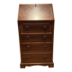 Secretary with a burr elm finish — English manufacture Rosjohn