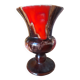 Stoneware vase signed Petit Massé – Morvan – flambé red glazes