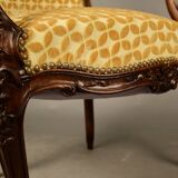Fauteuil cabriolet de style Louis XV, XlXème