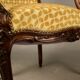 Fauteuil cabriolet de style Louis XV, XlXème