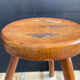 Tabouret de ferme tripode en bois