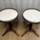 Pair of small side tables