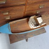 Model of a fishing boat