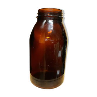 Amber pharmacy jar