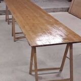 Large tray table farm guinguette