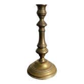 Large candelabrum / antique candlestick in brass – Louis XIV style
