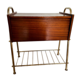 Travailleuse, meuble bar en bois