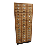 Vintage apothecary cabinet with 45 drawers