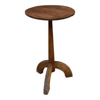 1900 walnut pedestal table