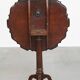 Table à vin anglaise antique du XIXe siècle avec plateau monobloc