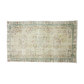 Anatolian handmade vintage rug 272 cm x 162 cm