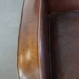 Fauteuil en cuir de mouton