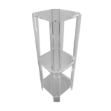 Plexiglas saddle David Lange