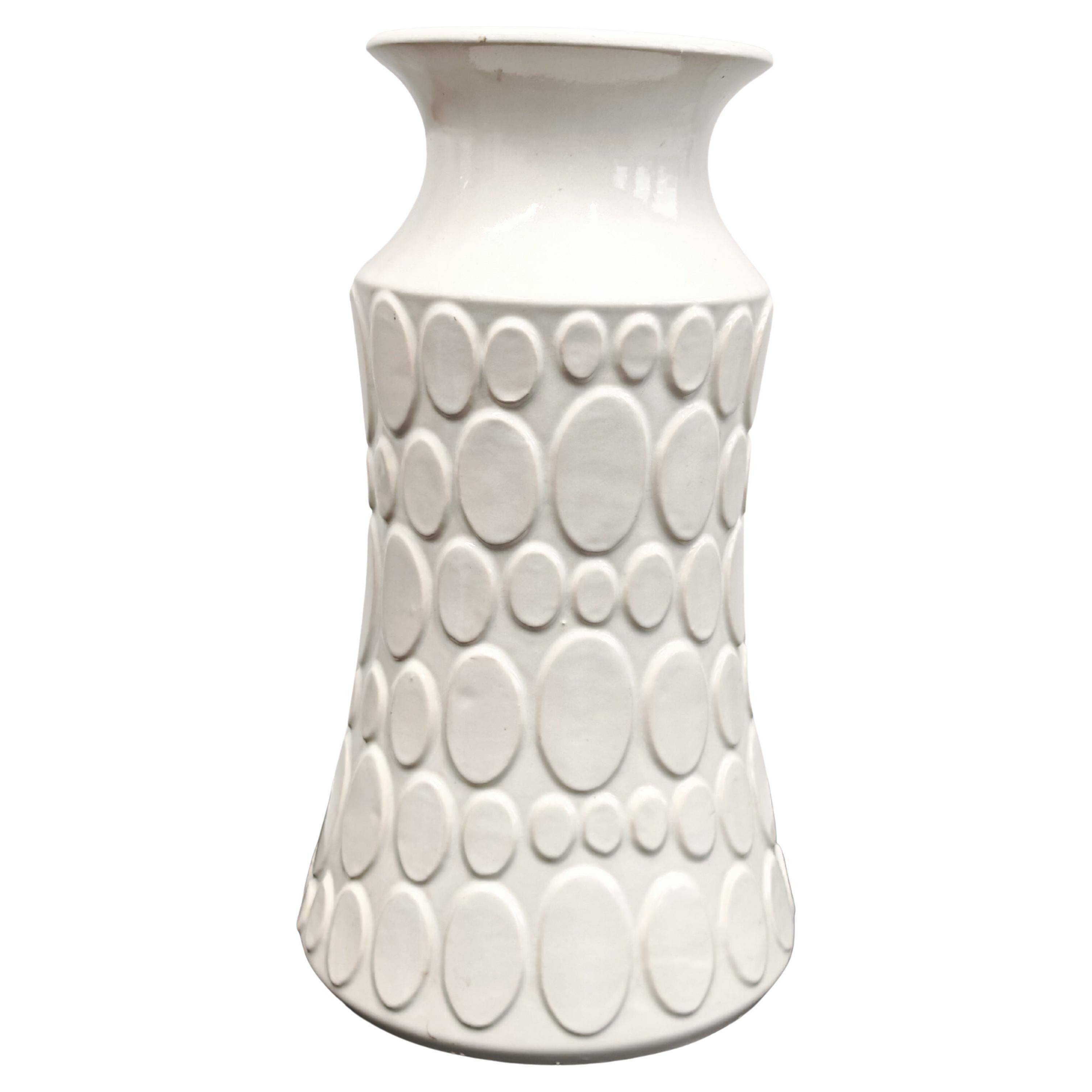 XL ceramic vase Mid Century Modern by Jasba 1970s