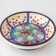 Enamelled cloisonné bowl Art Deco from Longwy, France with daisies, 1930.