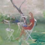 Oil on canvas