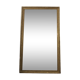 Golden gold leaf XIX mirror with an ancient bevelled ice cream 77x131cm