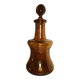Vase Carafe whisky verre souffle brun