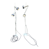 Pair of floor lamps by Alain Richard. Model A14