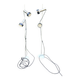 Pair of floor lamps by Alain Richard. Model A14