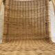 Natural rattan rocking chair.