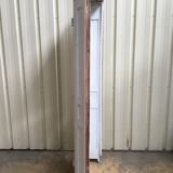 fire post cabinet of the old French bank in oak