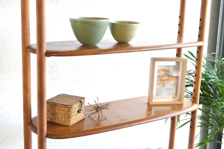Bookcase/room divider by Ercol