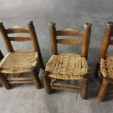 Set de 4 chaises vintages